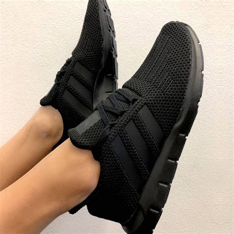 all black Adidas women's